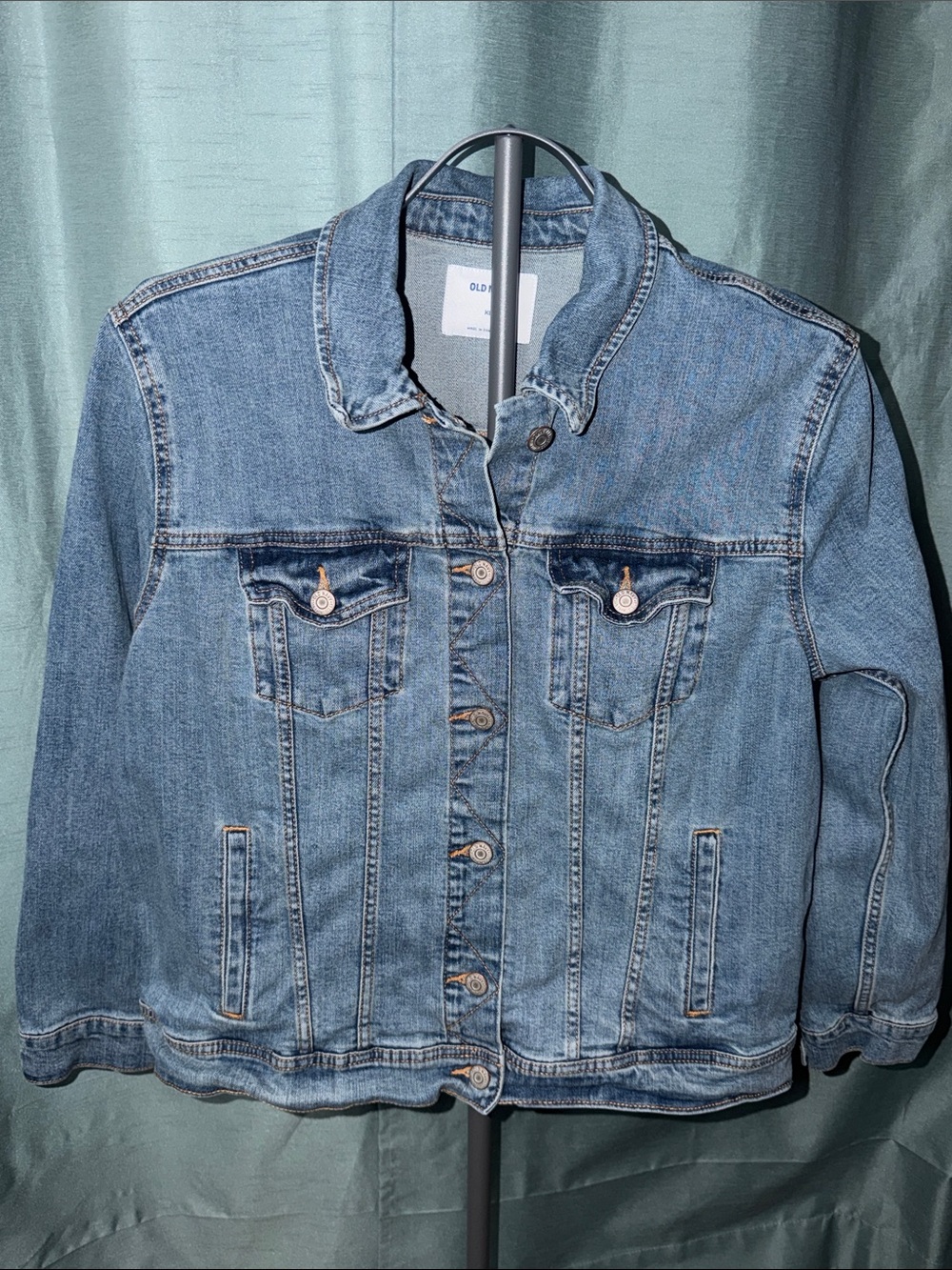 Old Navy Light Blue Denim Jacket for Women
